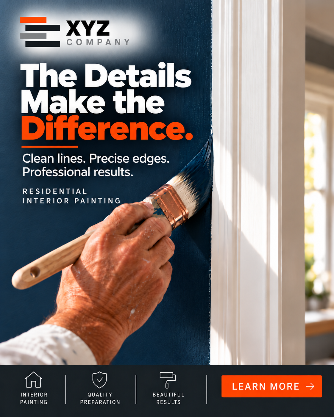 Proposed XYZ Company ad: The Details Make the Difference